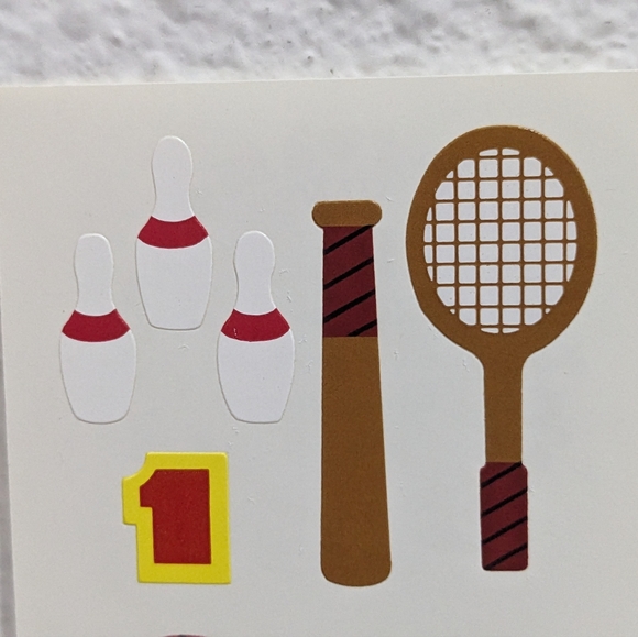 Vintage Mrs Grossman's Sports Sticker Sheet, 1983 - Picture 6 of 7